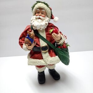 Clothtique Possible Dreams LTD 1995 10" Santa Figurine